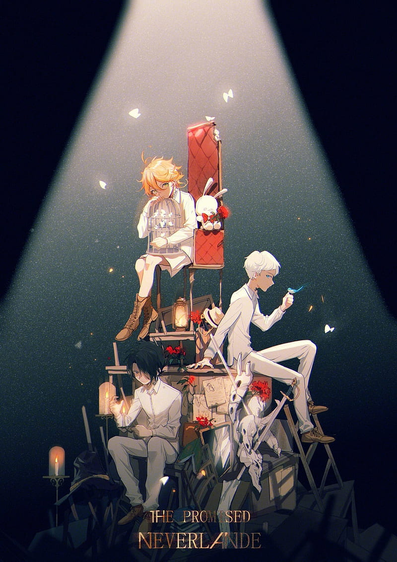 YNN, anime, yakusoku no neverland, HD phone wallpaper | Peakpx