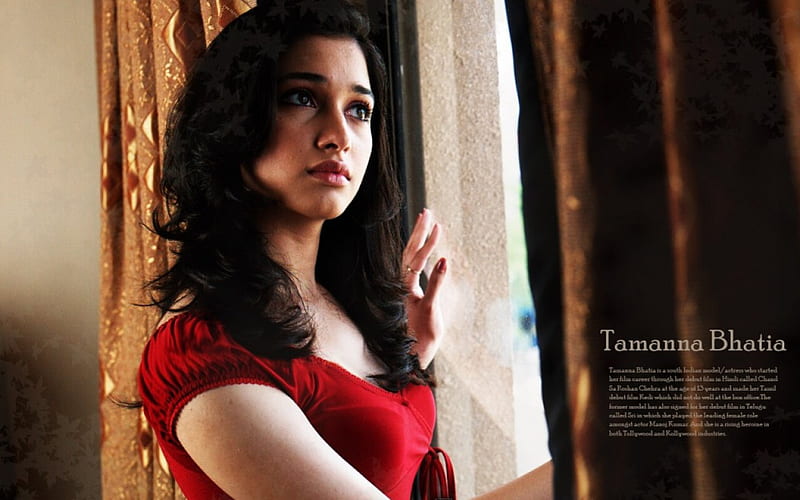 Tamanna Bhatia, bhatia, movie, girl, actress, indian, tamanna, tamil, HD wallpaper