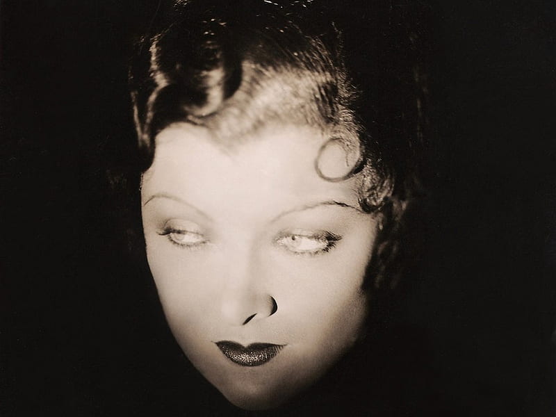 MYRNA LOY 02, 1930, movies, bw, myrna loy, HD wallpaper