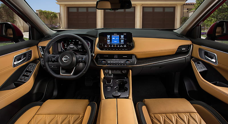 2021 Nissan Rogue Platinum AWD - Interior, Cockpit , car, HD wallpaper
