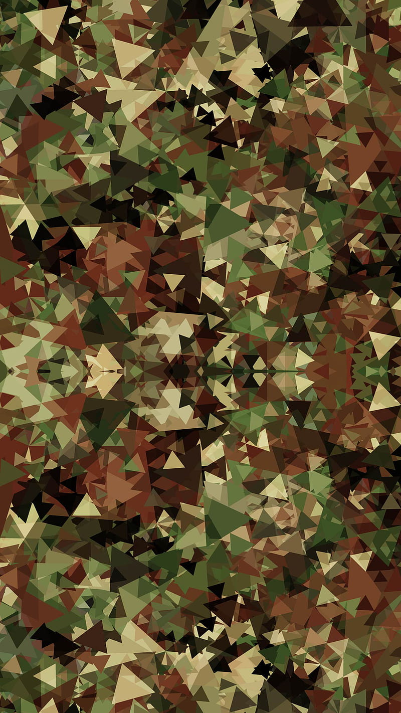 Geometric Camo, 929, camouflage, cool, new, pattern, HD phone wallpaper