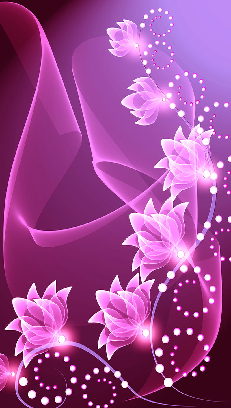 beautiful floral abstract wallpapers for mobile