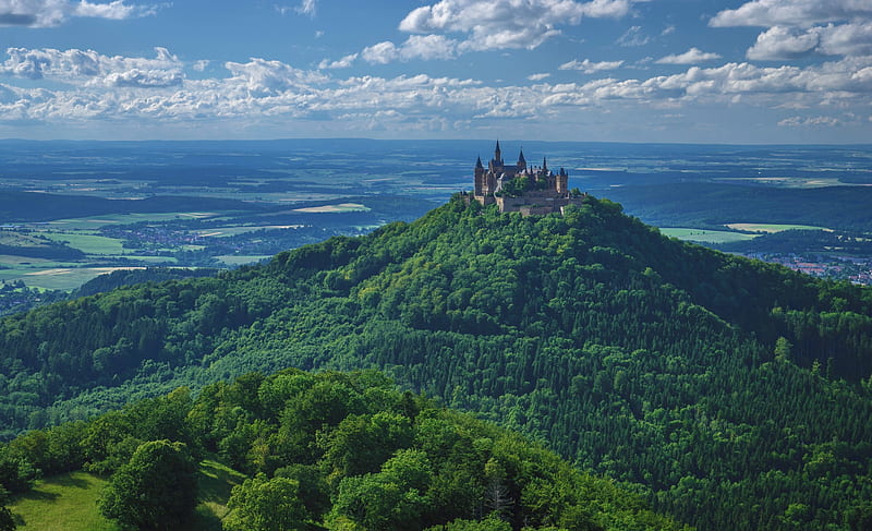 Germany Hohenzollern Castle, HD wallpaper
