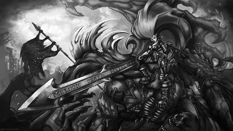 ArtStation - Melodic Death Metal Maiden, HD wallpaper