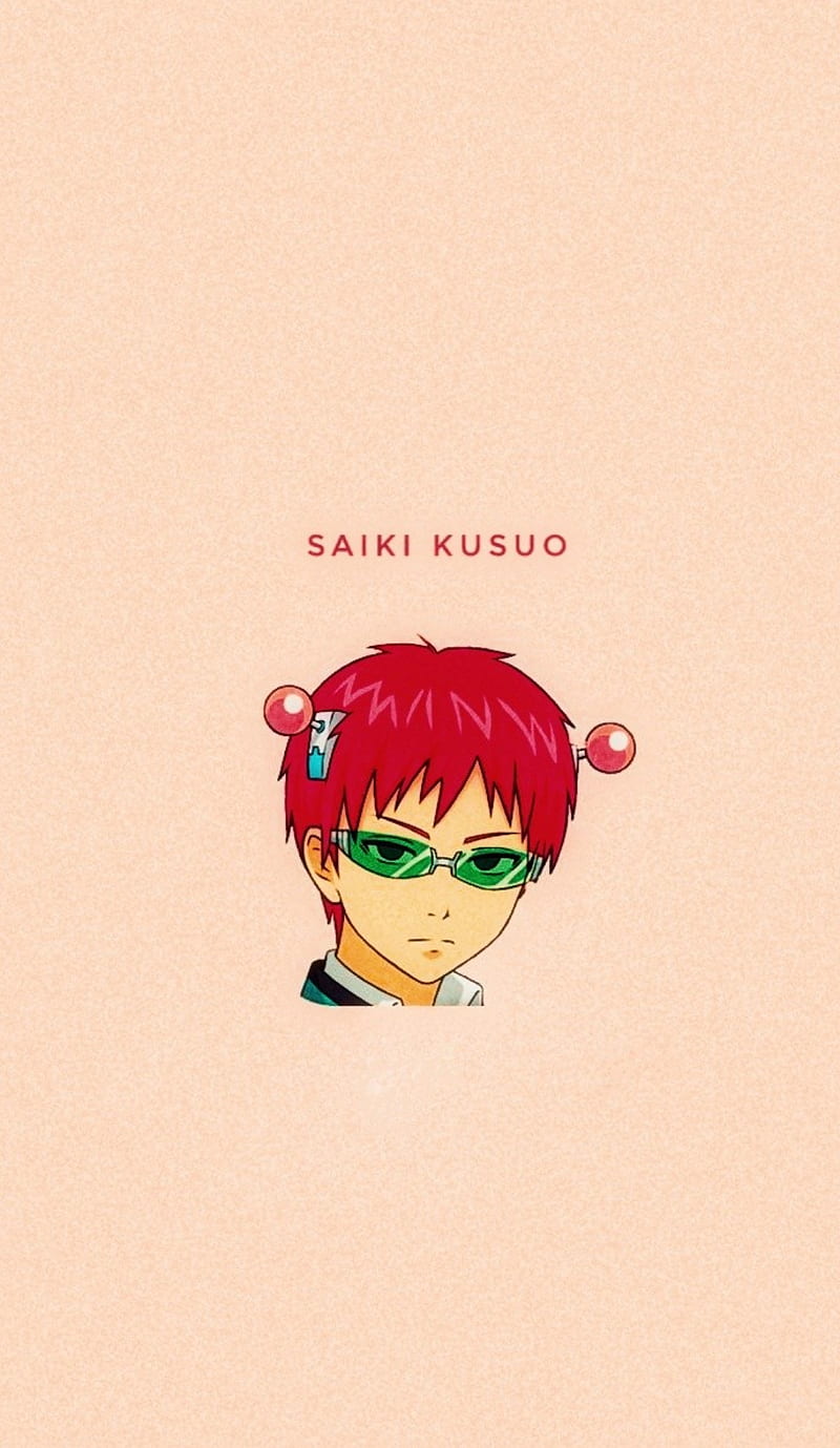 Saiki Kusuo, saikik, saikik aesthetic, saikik english, saikik kusuo, HD phone wallpaper