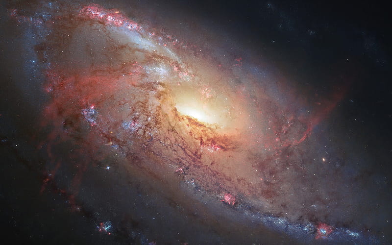 Galaxay, galaxy, digital-universe, HD wallpaper