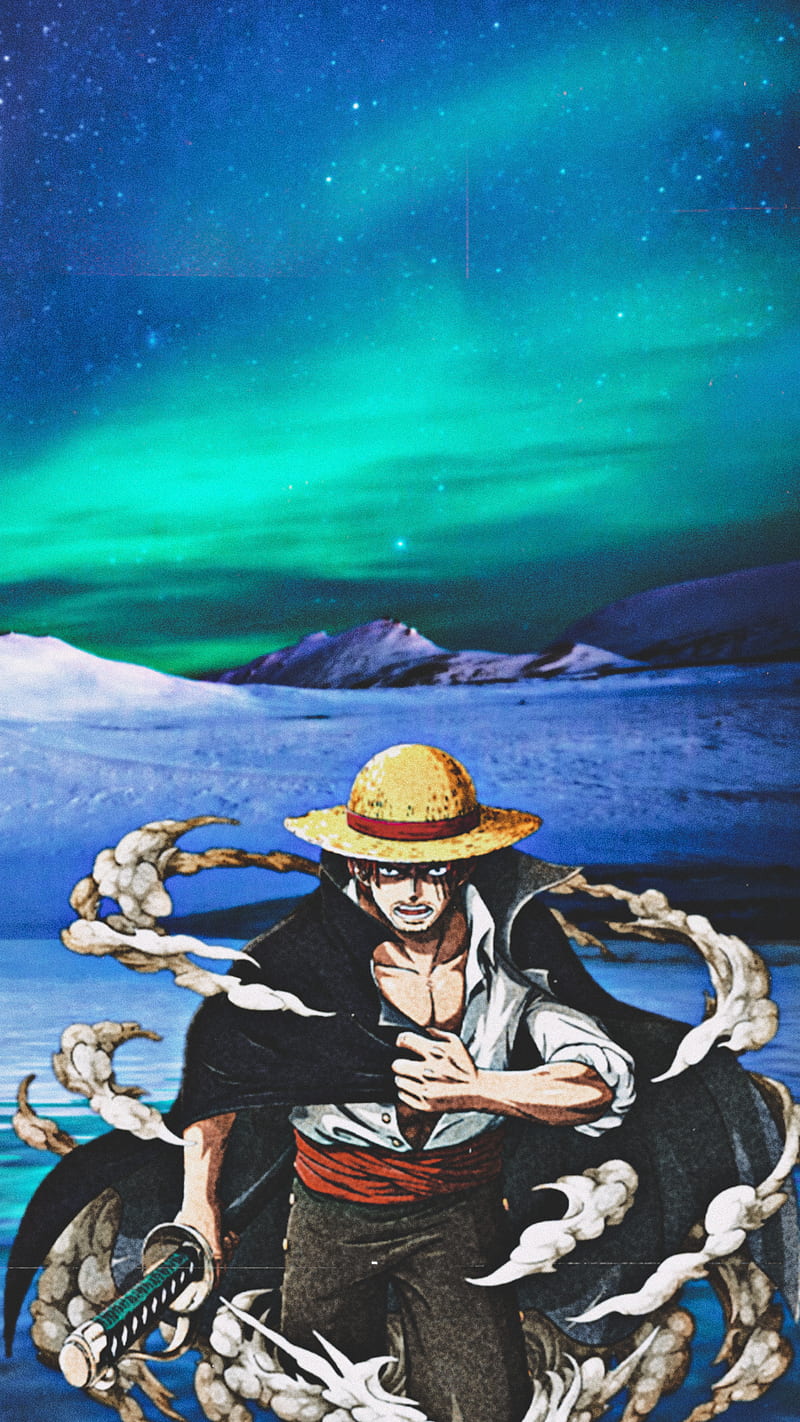 Shanks, boat, capitaine, galaxy, night, ocean, one piece, pirate, roux, HD  phone wallpaper | Peakpx
