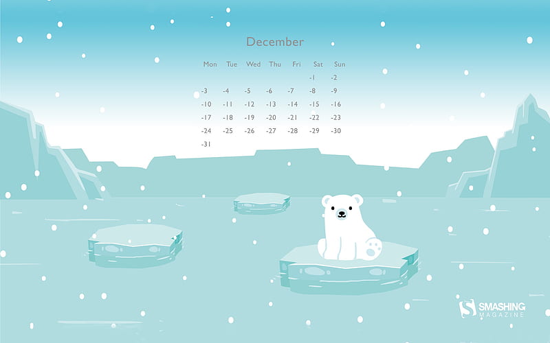 Brrrr Music December 2018 Calendars, HD wallpaper