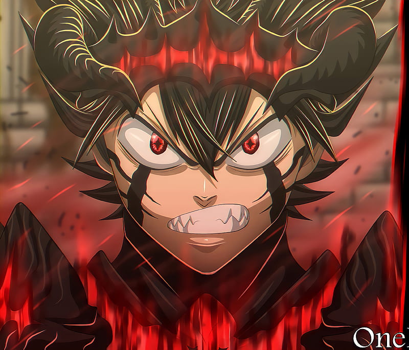 Dark Dark Background Liebe Black Clover Asta Hd Wallpaper