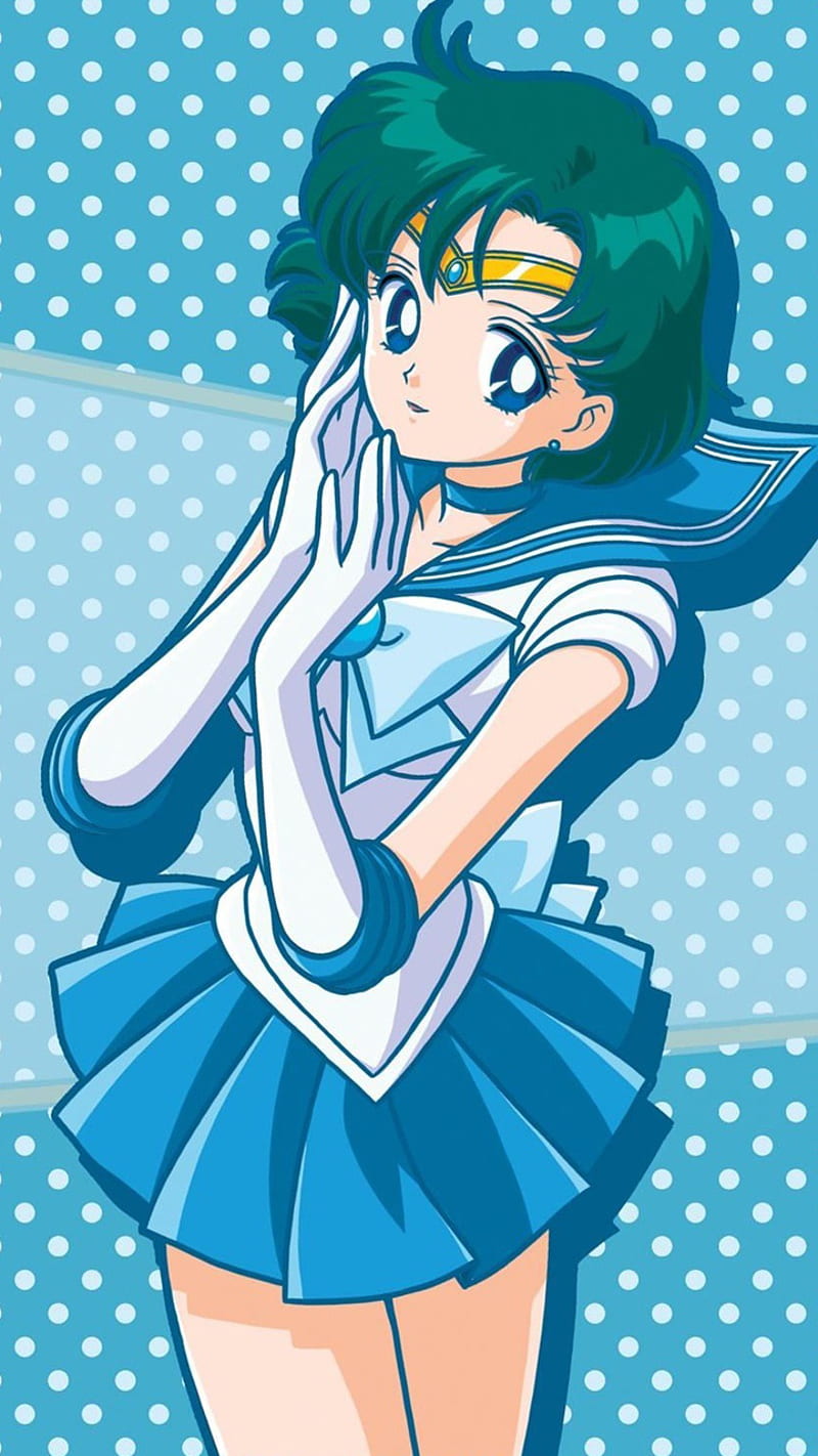 Sailor Mercury, anime, sailormoon, HD phone wallpaper