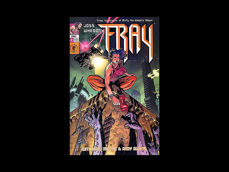 Fray, female, comic, fantasy, HD wallpaper