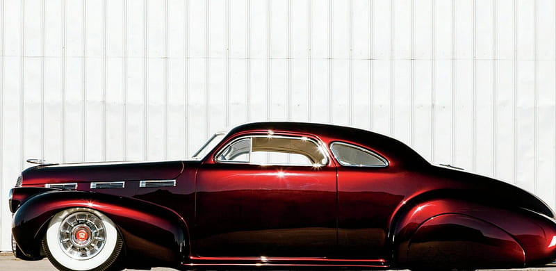 1940-Cadillac, Classic, Whitewalls, Caddy, 1940, HD wallpaper