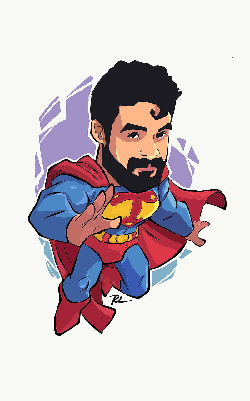 Superman, dibujos animados, superhéroe, Fondo de pantalla de teléfono HD |  Peakpx