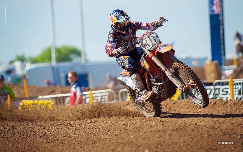 The Hangtown station-rider Marvin Musquin, HD wallpaper
