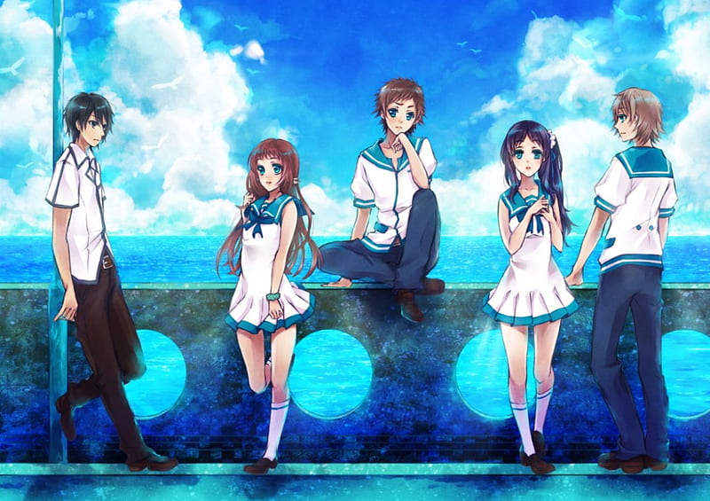 HD desktop wallpaper: Anime, Manaka Mukaido, Nagi No Asukara download free  picture #971560