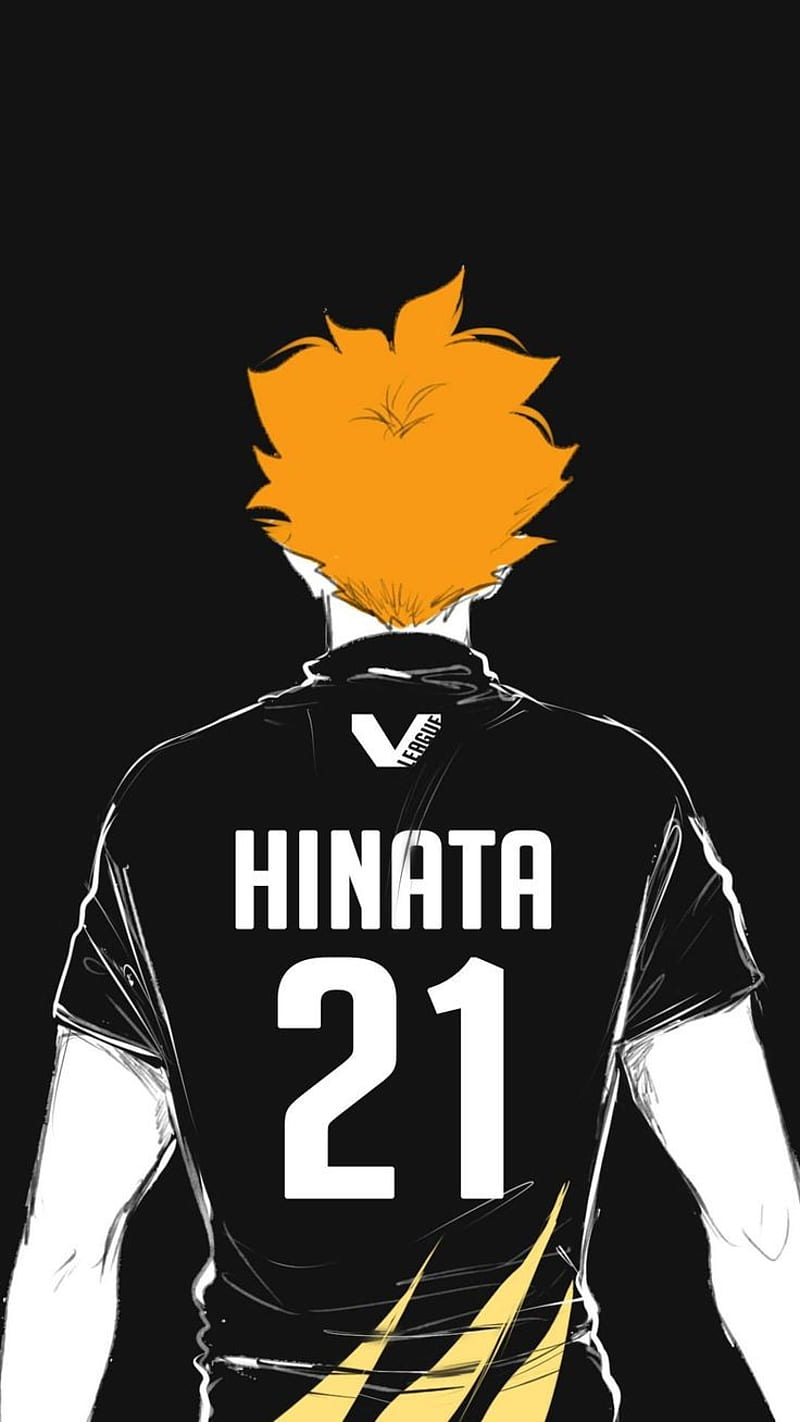 Hinata shoyo, black jaikals, msby black jaikals, haikyuu, volleyball, anime, HD phone wallpaper