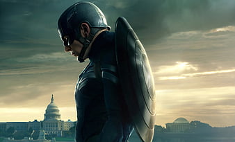 Captain America, captain-america, superheroes, HD wallpaper