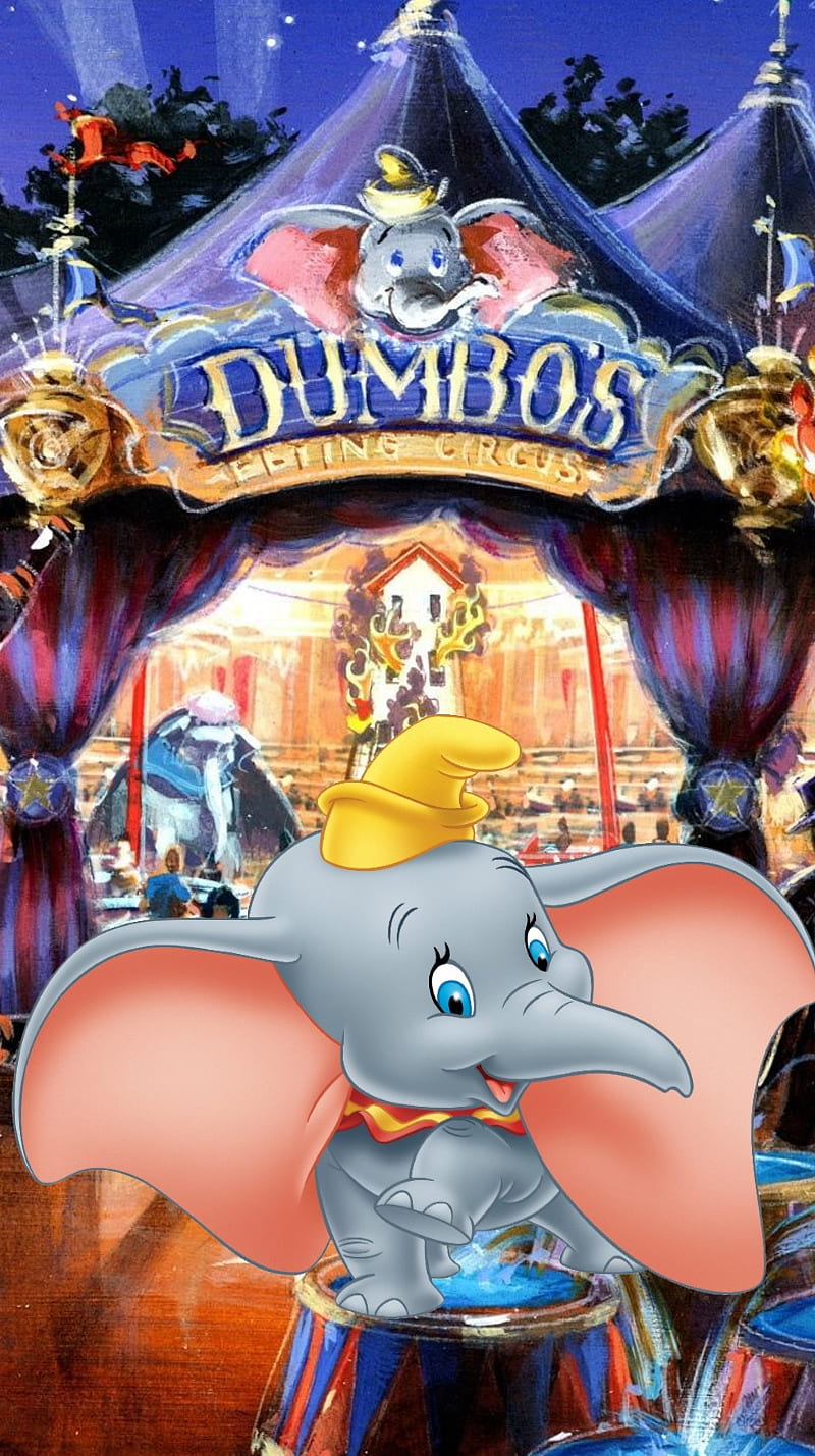 Dumbo, circus, HD phone wallpaper