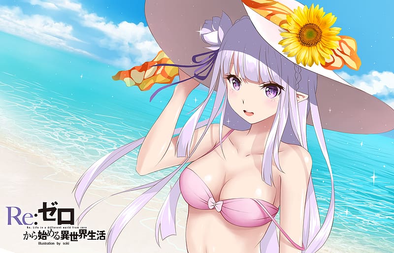 Anime Bikini Emilia Re zero Re zero Starting Life In Another