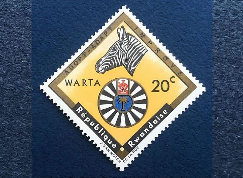 Rwanda stamp, philately, Stams, Rwanda, ephemera, HD wallpaper