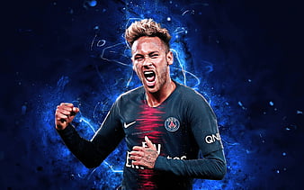 Neymar, grunge, PSG, soccer, football stars, Ligue 1, Paris Saint ...