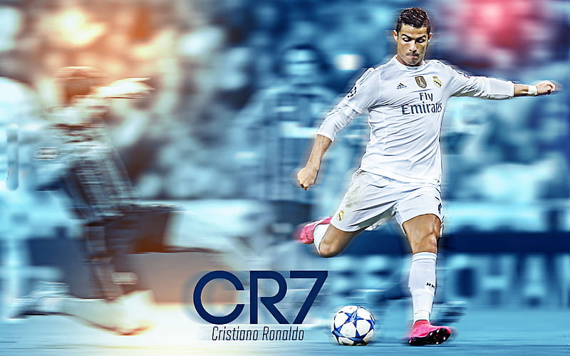 Cristiano Ronaldo, fan art, football stars, CR7, Real Madrid, soccer, Ronaldo, La Liga, Cristiano Ronaldo dos Santos Aveiro, footballers, HD wallpaper