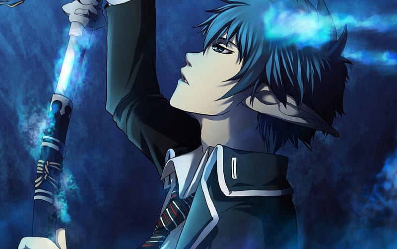 Blue Flames  Blue anime Anime Anime images