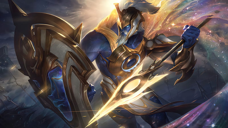 Ascended Pantheon, League of legends, game, HD wallpaper