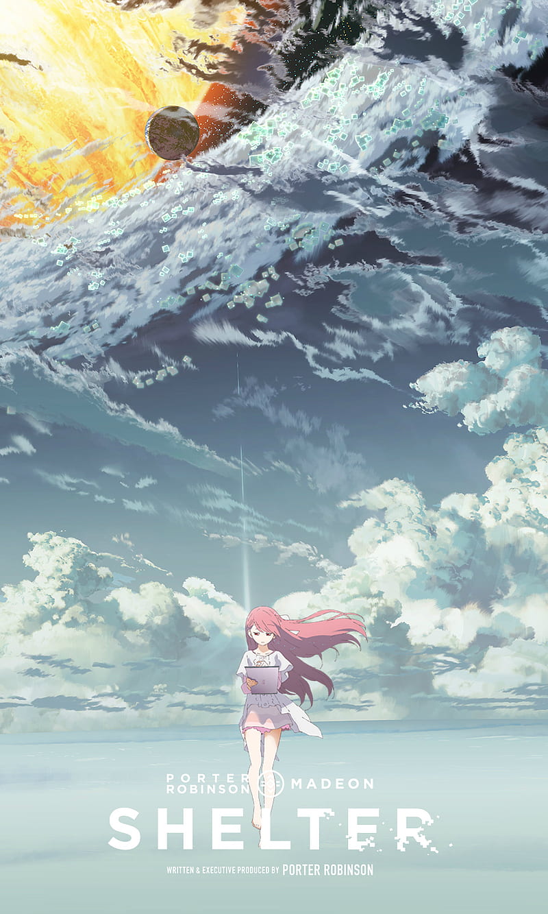 Wallpaper ID: 105560 / anime, anime girls, sky, Porter Robinson, shelter  free download