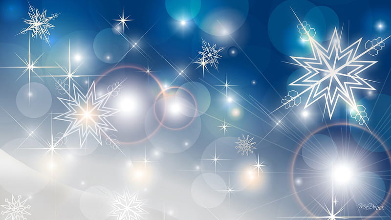 Blue And Silver Frozen Snow Winter Sparkling Stars Glitter Background.  Holiday, Christmas, New Year Abstract Texture Stock Photo, Picture and  Royalty Free Image. Image 33739267.