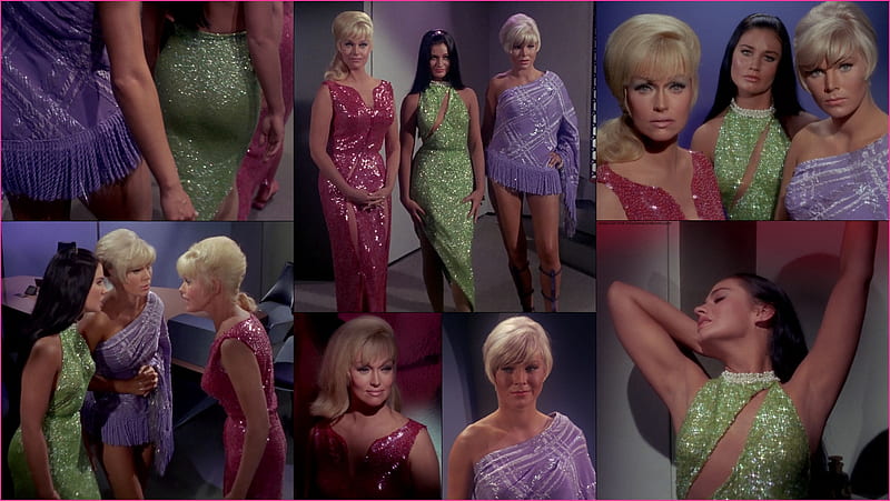 Star Trek: Mudd's Women Actresses, Maggie Thrett, Susan Denberg, Star Trek, Karen Steele, Mudds Women, HD wallpaper
