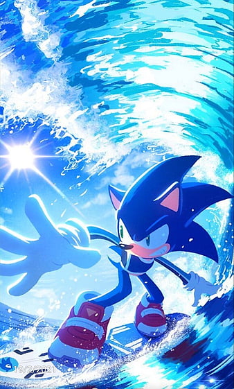 Download Chilling Stare of Sonic.EXE Wallpaper