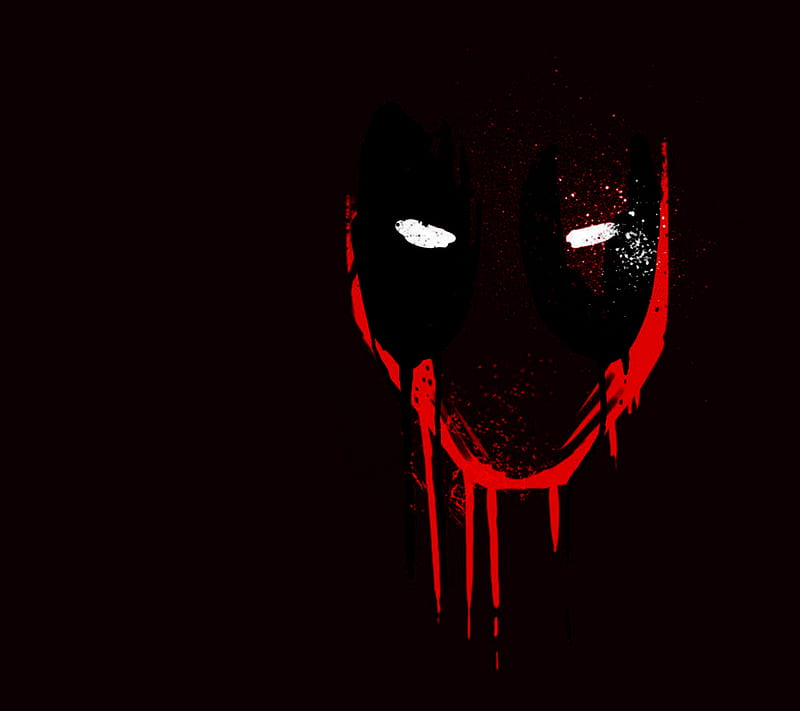 Deadpool Head-c, art, comic, game, slade, HD wallpaper