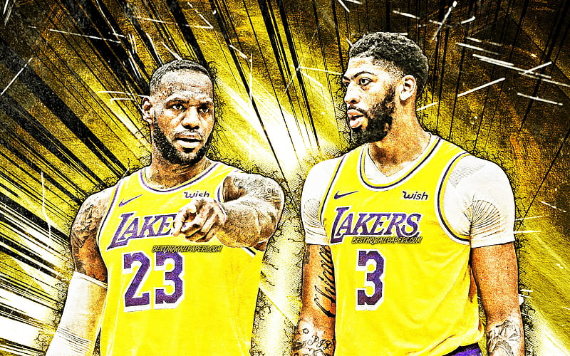 Los Angeles Lakers, anthony davis, basketball, kobe bryant, lebron james,  nba, HD phone wallpaper | Peakpx