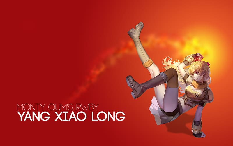 Anime, Rwby, Yang Xiao Long, HD wallpaper