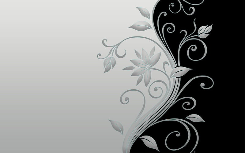 beautiful vector flowers-Design Related, HD wallpaper