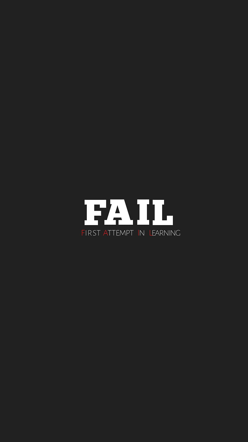 Tjen genopfyldning omgivet Failures are Winner, life, mix, new, note, people, quotes, simple, smoke,  wise, HD phone wallpaper | Peakpx