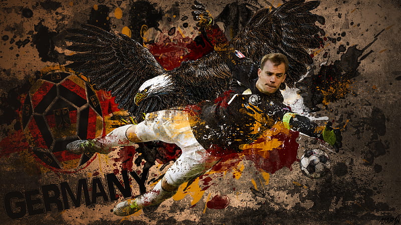 Soccer, Manuel Neuer, German , Soccer, HD wallpaper