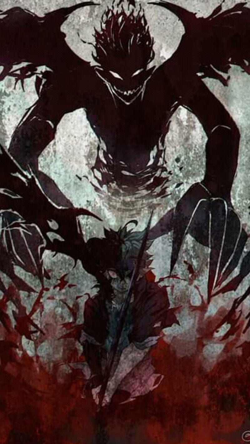 Black Clover  Asta New Demon Form 4K wallpaper download