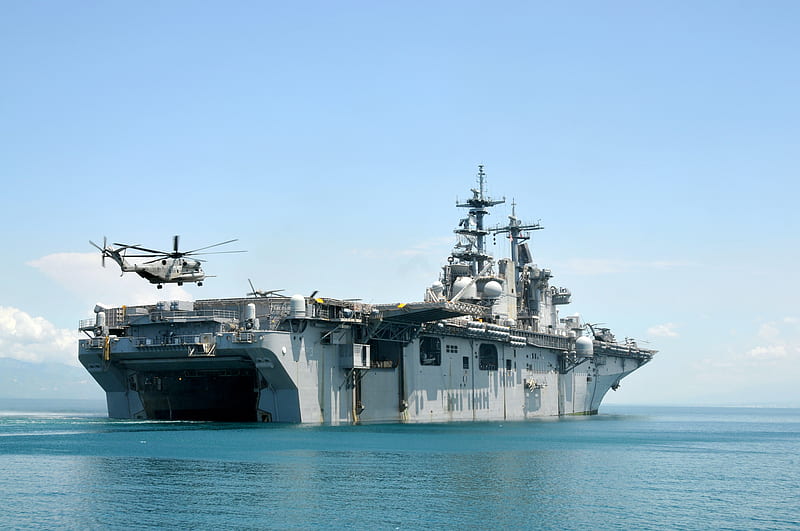 USS Kearsarge (L-3), guerra, kearsarge, ship, amphibious, assault, navy, HD wallpaper
