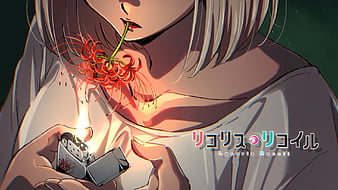 Anime Lycoris Recoil HD Wallpaper by piuta