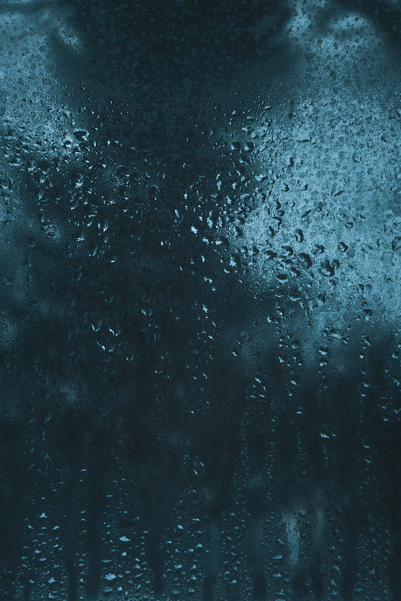 drops, glass, rain, surface, blur, macro, HD phone wallpaper