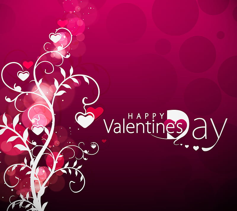 Valentines Day, 14 feb, corazones, love, HD wallpaper