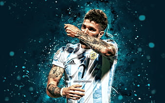Rodrigo De Paul, national team, soccer, copa america 2021, argentina, de paul, football, rodrigo javier de paul, HD wallpaper