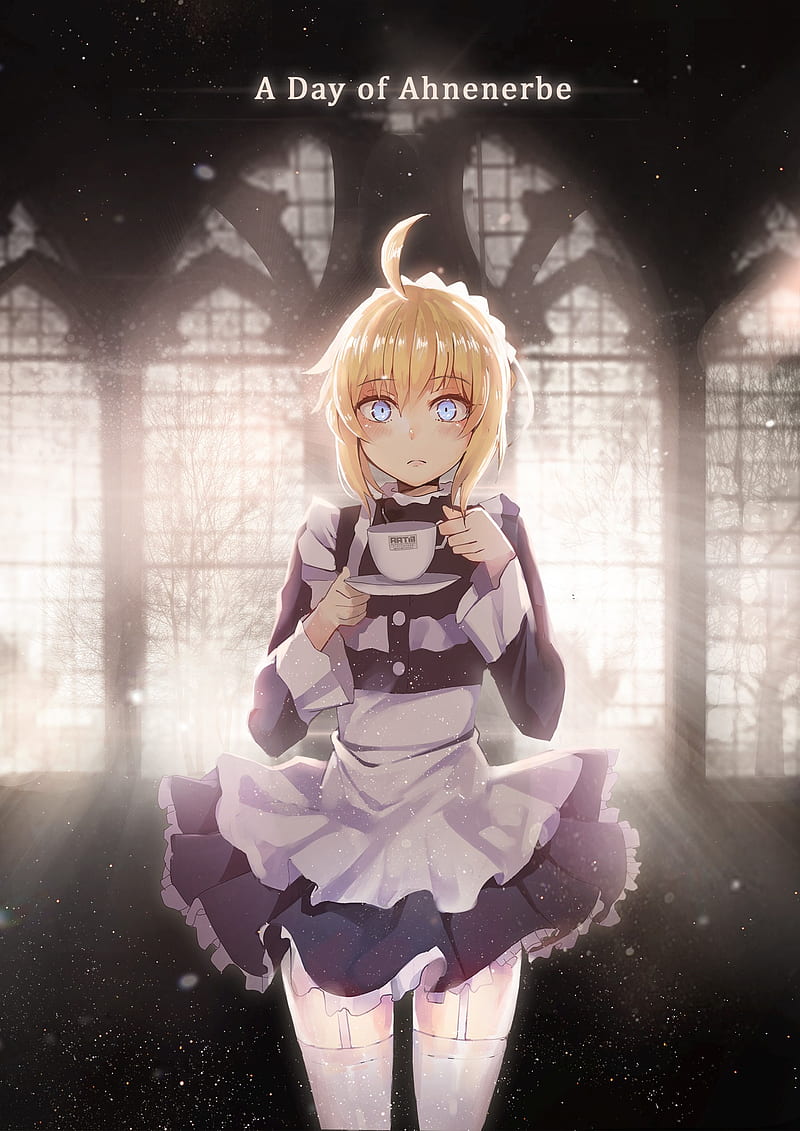 Fate Series, Fate/Stay Night, anime girls, Saber, HD phone wallpaper