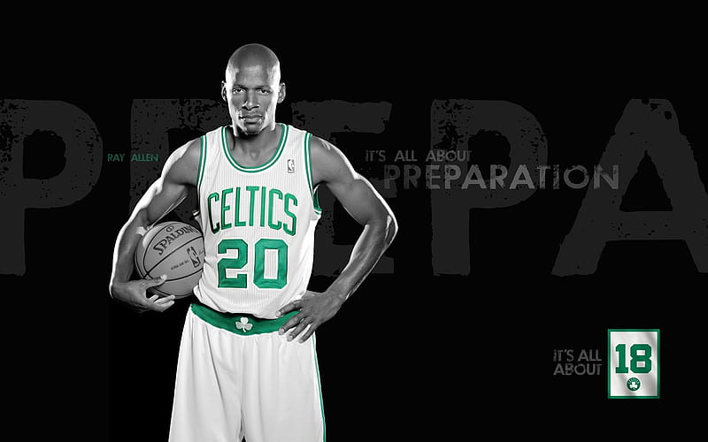 2010-11 NBA season Boston Celtics the - the new season lineup Ray Allen, HD wallpaper