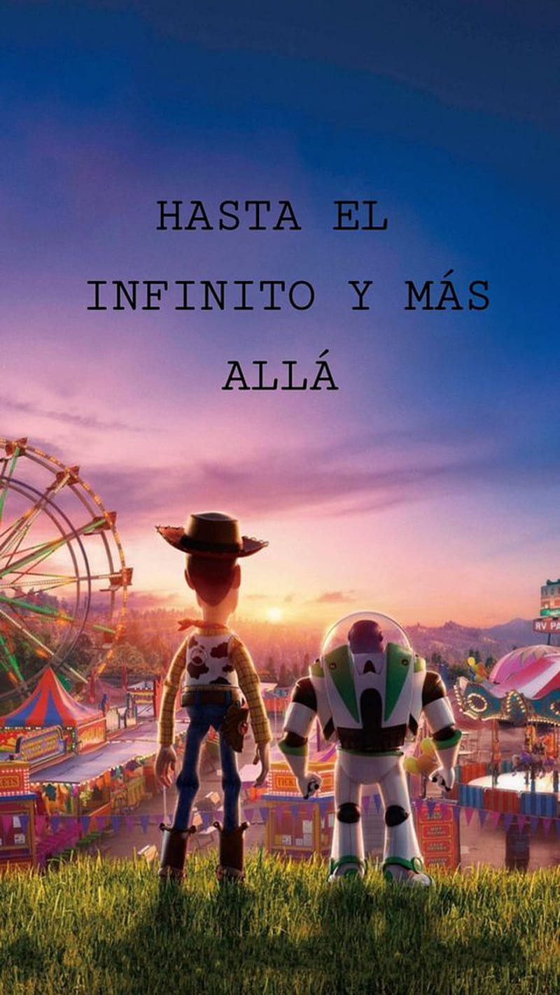 Toy Story 4, buzz, buzz ligthyear, forky, movie, toy story, toy story sad, woddy sad, woody, woody and buzz, HD phone wallpaper