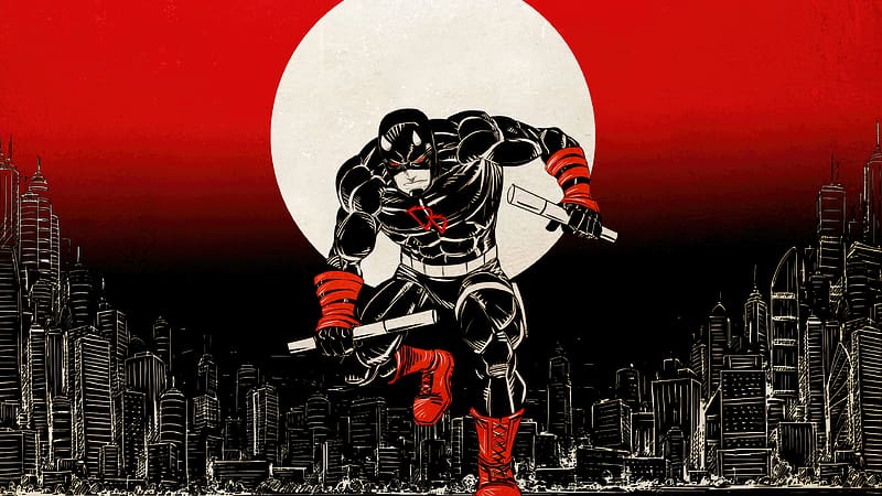 Daredevil Marvel Knights, daredevil, superheroes, artist, artwork, digital-art, deviantart, HD wallpaper