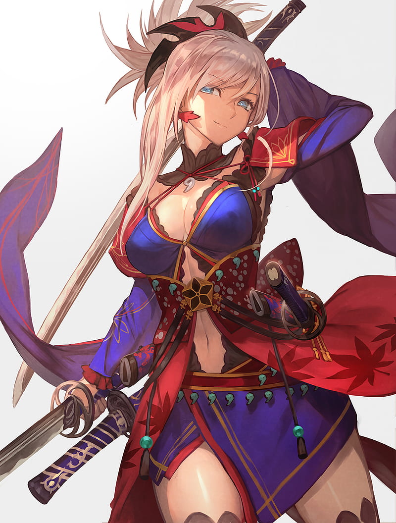 Mobile wallpaper: Anime, Fate/grand Order, Miyamoto Musashi, Fate Series,  404374 download the picture for free.