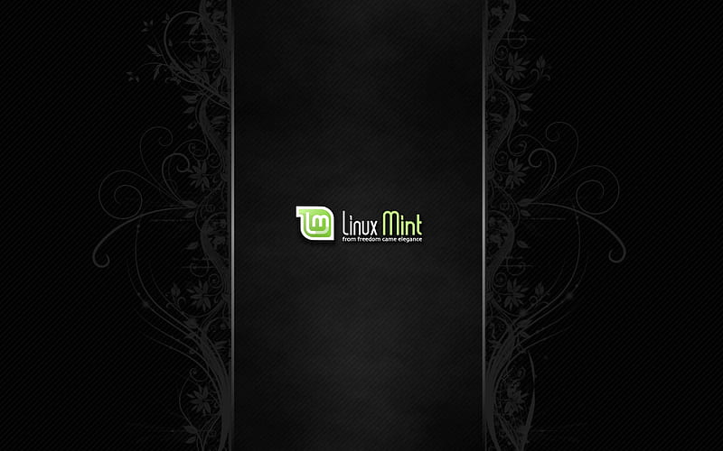 Linux Mint, linux, mint, foreveralone, dark, HD wallpaper